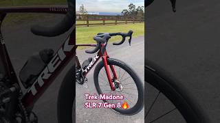 Trek Madone SLR 7 Gen 8 🔥 Carbon Red Smoke  Shimano Ultegra Di2  Dream Roadbike shorts cycling [upl. by Sucy]