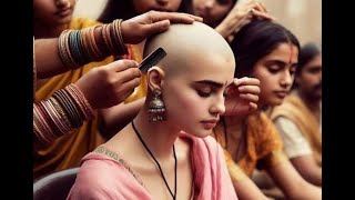 College girl headshave newIndian women headshave 2024indian women headshave 2024 latest news [upl. by Epp]