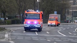 Brennt Gartenlaube in voller Ausdehnung Einsatzfahrten FF Pinneberg [upl. by Narual]