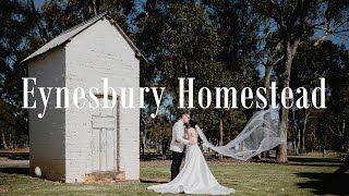 Zack amp Mia Wedding Video  Eynesbury Homestead [upl. by Iseabal711]