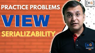 816 Practice Problem on View Serializability [upl. by Mohr868]