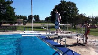 Diving board tricks at the lcmp [upl. by Eleira]