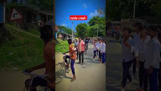 cycle stand wheelie reaction crash 🥺 rider stunt stoppie wheeliechallenge viralshort viral [upl. by Avictor]