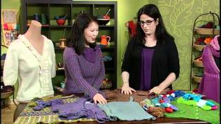 How to Knit with Cotton and FREE PATTERN [upl. by Marozik330]