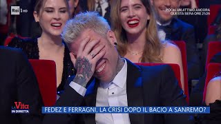 Fedez a Sanremo quotNon sono riuscito a supportare Chiaraquot  La Vita in diretta  15092023 [upl. by Lamdin]