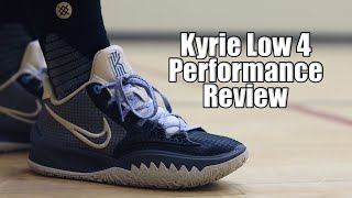 Nike Kyrie Low 4 Performance Review [upl. by Aicissej]