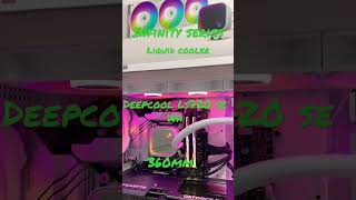 Deepcool Liquid Cooler LS720 SE WH howtoinstall pcupgrade trending corei913900k shorts [upl. by Arul]