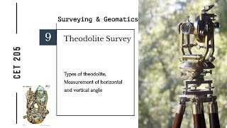 Lecture Theodolite Surveying Angle measurements [upl. by Edurtreg]