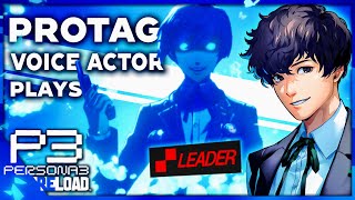 Makoto Yukis Voice Actor Plays PERSONA 3 RELOAD For The 1st Time [upl. by Inalaehon]