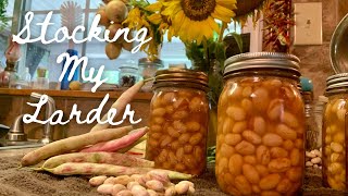 How To Preserve ANY KIND of Freshly Shelled Beans Canning October Beans [upl. by Dorran]