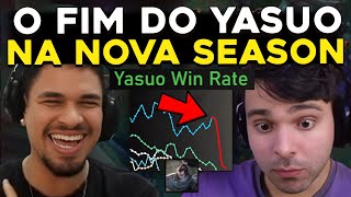 O YASUO ACABOU NA NOVA SEASON MELHORES DOAÇÕES ABSOLUT AYEL PRO  RENECRODILO LEAGUE OF LEGENDS [upl. by Devland]