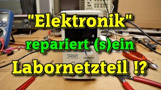 Labornetzteil reparieren PeakTech 6225 A [upl. by Chamkis]