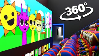 Incredibox Sprunki 360°  CINEMA HALL  4K  VR  360 Video [upl. by Antonella]