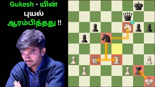 The Storm of Gukesh   Rd 5 Candidates 2024  Gukesh vs Nijat Abasov  Chess Vaasam [upl. by Enael]