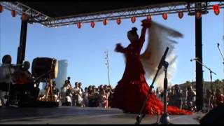 III Matsuri Japan BCN Fusión flamenco  música tradicional japonesa [upl. by Norreg]