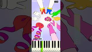 We Will Rock You 2  Poppy Playtime 3 shortstoon  Piano Tutorial [upl. by Gage]