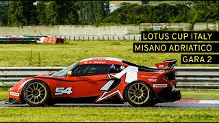 Lotus Cup Italia 2024  Misano  Gara 2 [upl. by Adnirb]