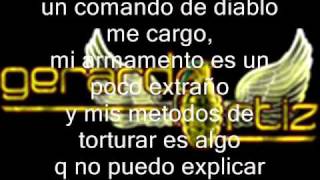 Comando del Diablo Con letra [upl. by Yeoj567]