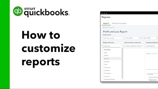 How to customize reports in QuickBooks Online [upl. by Orimlede922]