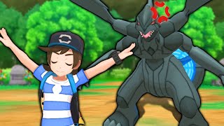 Pokemon Ultra Moon but I Encounter LEGENDARY Pokemon [upl. by Ayahs]