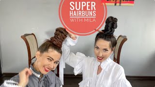 Super hairbuns with Mila preview [upl. by Yrtnahc]