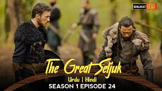 The Great Seljuk In Urdu Hindi  Season 1 Episode 24  Nizam e alam  Review [upl. by Hanleigh248]