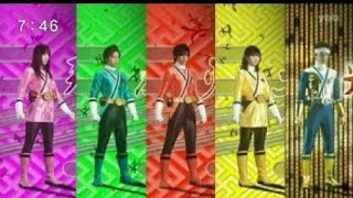 Shinkenger All Henshin [upl. by Greeson]