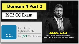 Get an Edge on Your ISC2 Domain 4 Part 2 CC Certification Best Practice Questions [upl. by Johst]