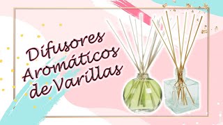 Como hacer DIFUSORES aromatizantes [upl. by Arayc]