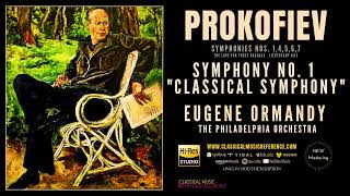 Prokofiev  Symphony No 1 in D Major Op 25 quotClassicalquot reference recording Eugene Ormandy [upl. by Teak]