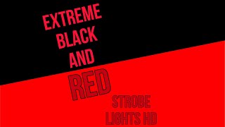 1 Hour Extreme Fast Red Strobe Lights SEIZURE WARNING [upl. by Anitnerolf]