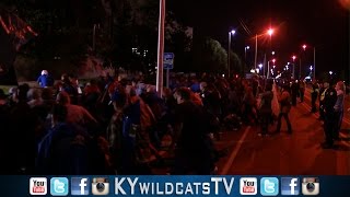 Kentucky Wildcats TV Big Blue Madness Ticket CampOut 2014 [upl. by Ragan]