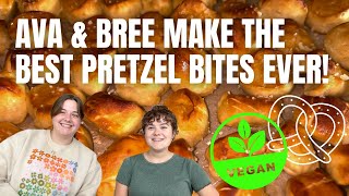 MAKING PRETZEL BITES  Aline Made recipe [upl. by Adneram401]