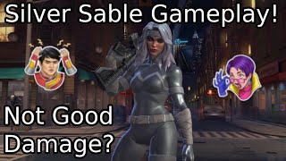 Silver Sable Gameplay Really Fun To Use But Is She Good Enough  Marvel Contest Of Champions [upl. by Hyrup]