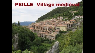 PEILLE village médiéval des Alpes Maritimes balade avec Léo Ferré [upl. by Ailisab178]