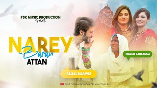 Pashto New Song  Naray Baran  Faisal Salman Khan amp Madam Zarsanga  Official Video  2022 [upl. by Phox]