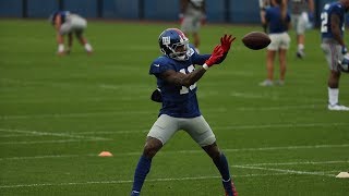 Giants Odell Beckham practice highlights [upl. by Ardyaf]