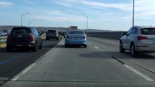 Tappan Zee Bridge southeastbound Late 2016 Construction Update [upl. by Dena416]