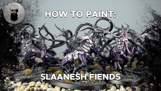 Contrast How to Paint Fiends of Slaanesh [upl. by Ellevehs183]