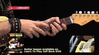 How To Play Two Rivers  Jeff Beck  Free Jeff Beck Guitar Lesson ft Michael Casswell  Licklibrary [upl. by Cynara]