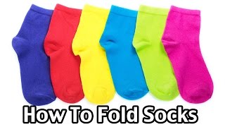 How To Fold Socks [upl. by Nesrac885]