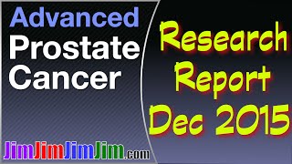 Advanced Prostate Cancer Research Report December 2015 [upl. by Meli305]