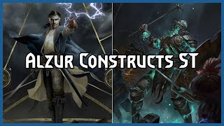 Alzur Constructs Dwarves  Gwent Pro Rank Gameplay [upl. by Aniroz]