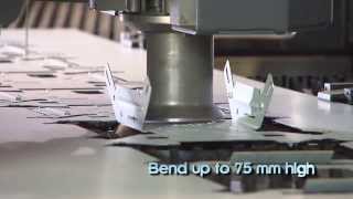 Punch form bend and tap on one machine LVDs Strippit PX [upl. by Marteena873]