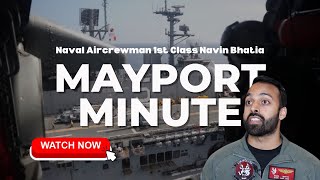 Mayport Minute  Naval Aircrewman 1st Class Navin Bhatia [upl. by Muirhead]