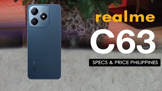 Realme C63 Specs Features and Price in the Philippines [upl. by Lebasi403]