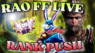 🔴Live ROAD TO 1 MILLION 🗿👑  RAO FF LIVE  freefire shortsfeed trending livestream [upl. by Annahsohs]