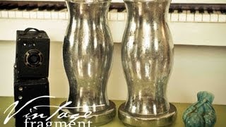 Faux Mercury Glass Tutorial [upl. by Enelak]