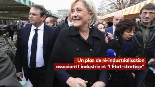 Marine Le Pen en 4 propositions  pouvoir dachat et protectionnisme économique [upl. by Setarcos]