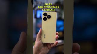 Gila HP RAM 12GB256GB cuma 11Jutaan  Unboxing Itel A70 ROM 256GB [upl. by Anwahsal]